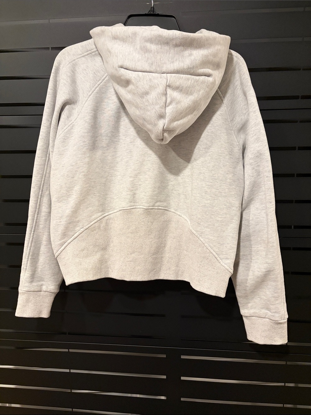 Pink Lily Light Heathered Gray Quarter Zip Hoodie - Picture 7 of 7